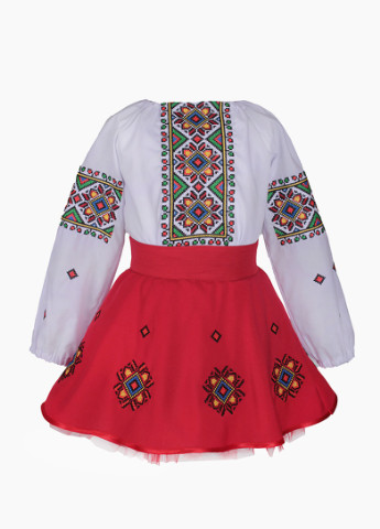 Красная костюм Козачок узор украинская символика хлопок (243550734)