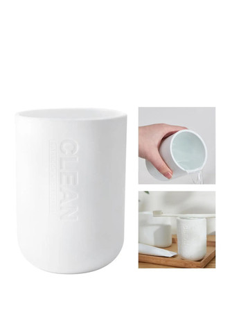 Стакан для полоскания рта, 10х7х7 см TV-magazin (257286635)