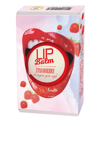 Бальзам для губ натуральный Strawberry, 15 г ENJOY-ECO (131349147)