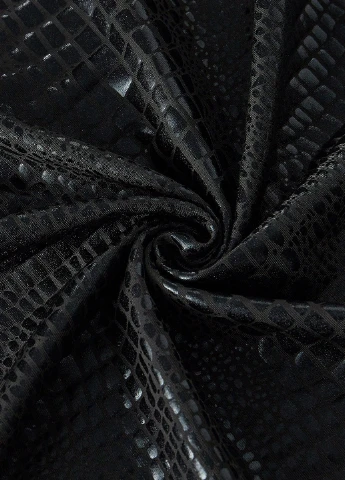 Чорна вечірня сукня силуетна, з відкритими плечима, з відкритою спиною SHEIN з тваринним принтом