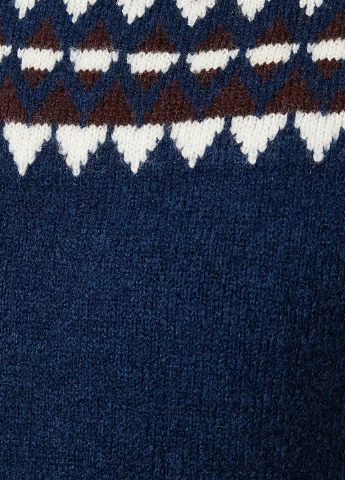 Темно-синий зимний джемпер джемпер KOTON