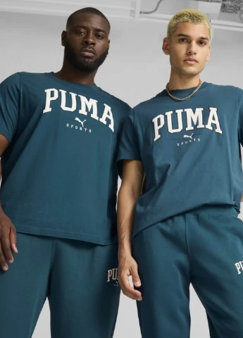 Бірюзова футболка Puma PUMA SQUAD Big Graphic Tee