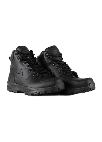 Чорні кросівки manoa leather демісезон Nike