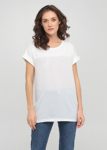 Белая летняя блуза Gina Benotti