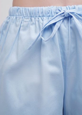 Голубая всесезон шорты пижамные MOONS