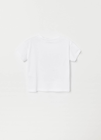 Белая летняя футболка Reserved