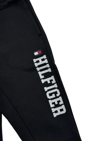 Черные спортивные зимние брюки джоггеры Tommy Hilfiger
