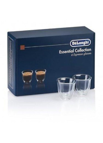 Набор стаканов Espresso DLSC-300 60 мл 6 шт Delonghi (253618187)