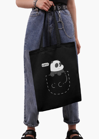 Еко сумка шоппер Вся правда про ведмедів (We Bare Bears) (9227-2904-BK) MobiPrint (235784792)