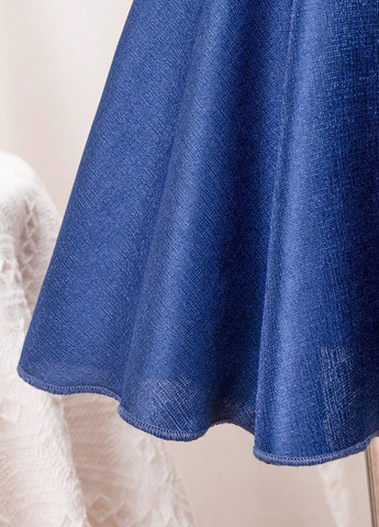 Синее платье SHEIN (316736357)