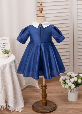 Синее платье SHEIN (316736357)