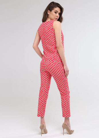 Костюм (блуза, брюки) Lavana Fashion брючный красный кэжуал