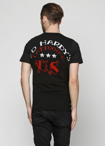 Чорна футболка Ed Hardy