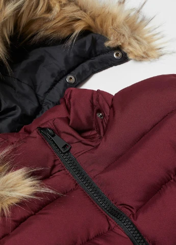 Сливова куртка зима,сливовий, H&M