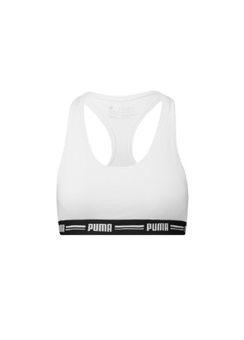 Белый бра racerback women's bra top 1 pack Puma