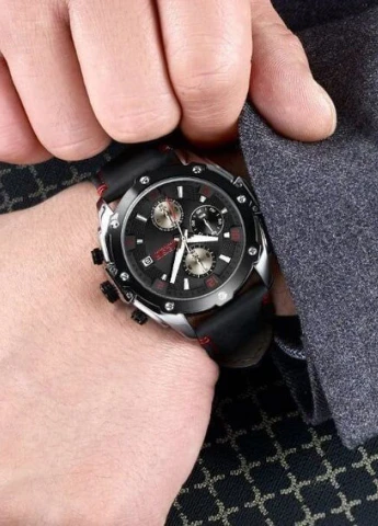 Мужские Часы 2074 Sport кварцевые классические Megir (226691738)