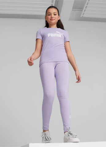 Лавандовая демисезонная футболка Puma