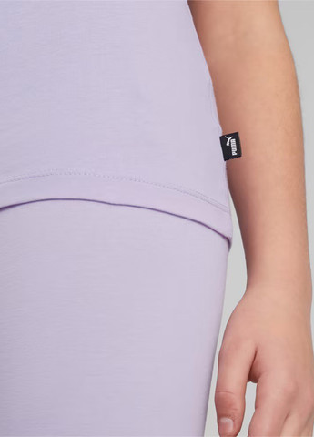 Лавандовая демисезонная футболка Puma