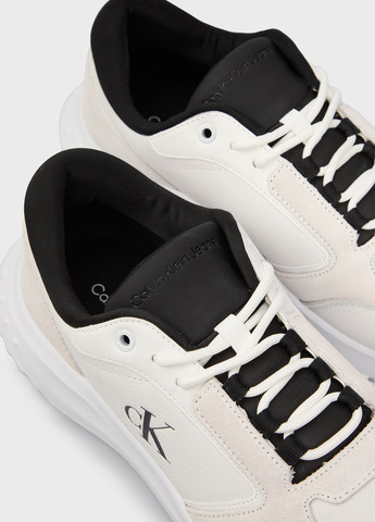 Белые всесезонные кроссовки Calvin Klein Jeans