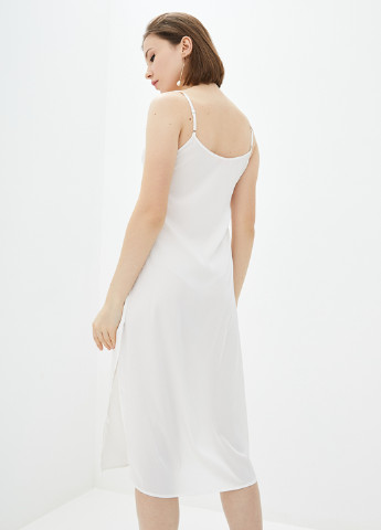 Белое кэжуал платье платье-комбинация KANO