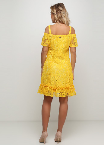 Желтое кэжуал платье Liu Jo