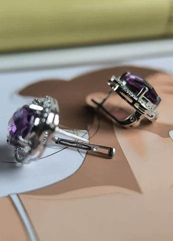 Сережки Silver Flame (353782372)