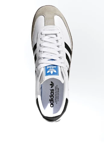 Белые демисезонные кроссовки adidas