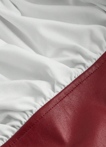 Бордовая блуза SHEIN