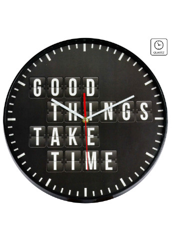 Годинник настінний 775485 Good Things Take Time (775485) Technoline (252255522)