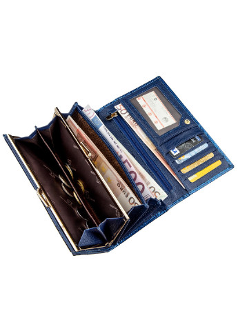 Жіночий шкіряний гаманець 18х9 см st leather (252127319)