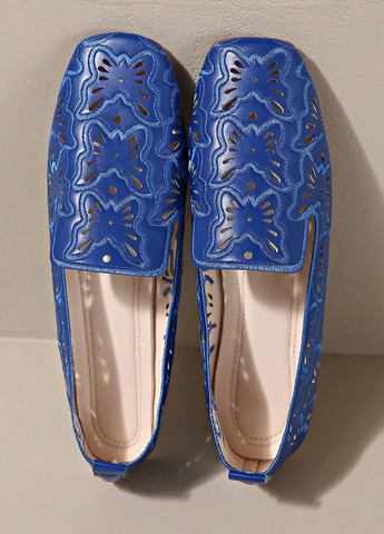 SHEIN Туфли слиперы синий з искусственная кожа, китай — демисезон (367802501)