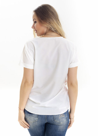 Белая летняя блуза Loran