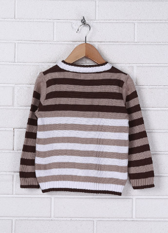 Коричневый демисезонный пуловер пуловер Лютик
