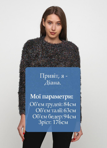 Чорний демісезонний светр Monki