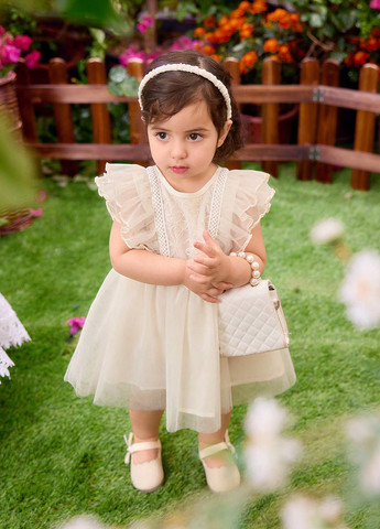 Світло-бежева сукня SHEIN (366748244)