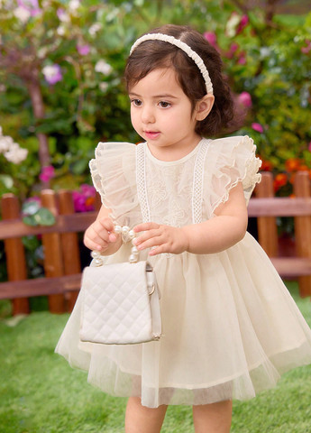 Світло-бежева сукня SHEIN (366748244)