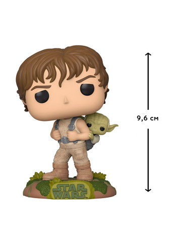 Игровая фигурка Люк с Йодой, 8,8х11,5х15,9 см Funko (268663594)