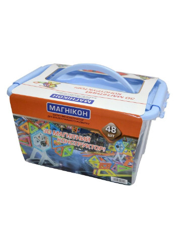 Конструктор (МК-48) Магнікон 48 деталей (198484323)