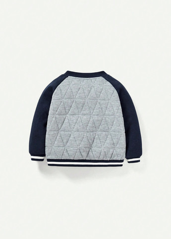 Бомбер SHEIN бейсбольний на кнопках (327827891)