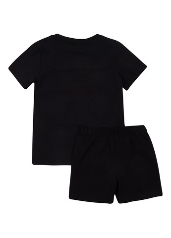 Черная всесезон пижама (футболка, шорты) футболка + шорты Garnamama