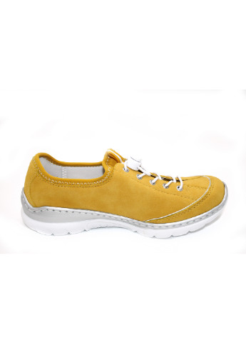 Желтые демисезонные кроссовки Rieker