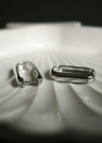 Серьги Silver Flame (350941544)