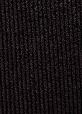 Черная женская футболка-поло KOTON однотонная