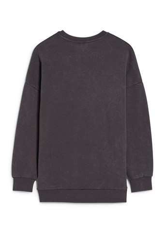 Темно-сірий світшот C&A малюнок без декору (323066076)