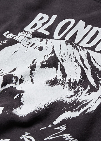 Темно-сірий світшот C&A малюнок без декору (323066076)