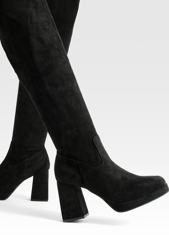 Осенние сапоги ботфорты Boohoo