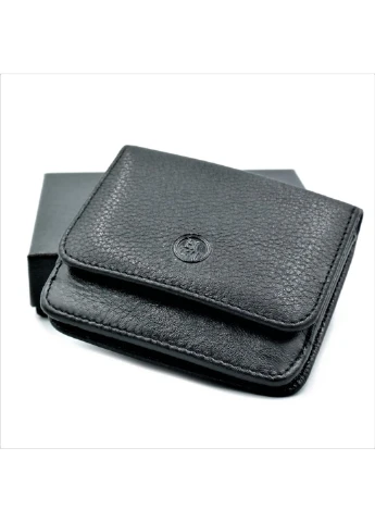 Мужской кожаный кошелек 9х9,5х2 см H.T.Leather (255709855)