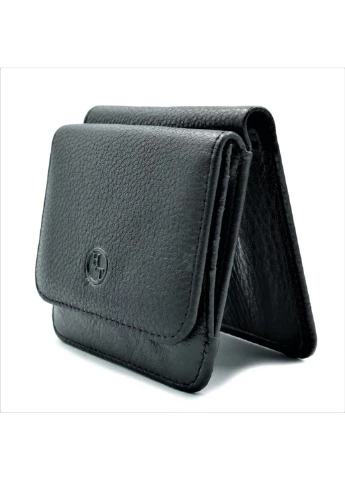 Мужской кожаный кошелек 9х9,5х2 см H.T.Leather (255709855)
