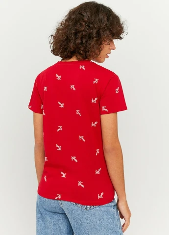 Футболка Tally Weijl Basic T-Shirts - KNIT BASIC T-SHIRT - (229436183)