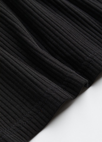 Черное кэжуал платье для беременных футляр H&M однотонное